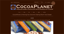 Desktop Screenshot of cocoaplanet.com