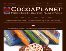Tablet Screenshot of cocoaplanet.com